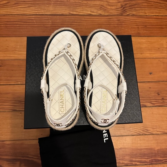 CHANEL 21C Thong Sandals - Picture 2 of 10
